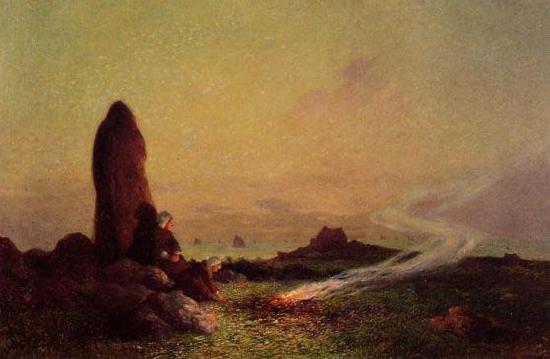 unknow artist The Standing Stone oil painting image